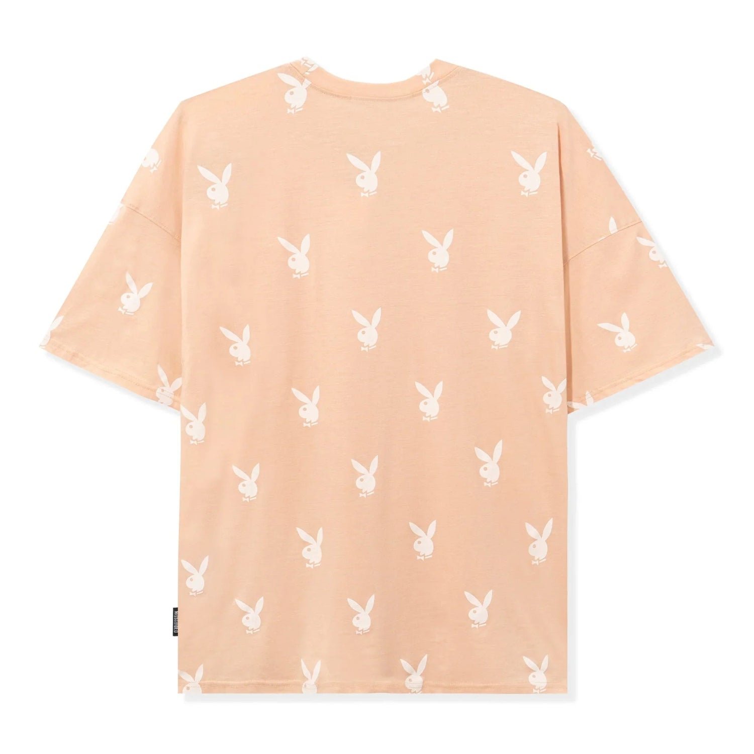 Playboy Rabbit Head abito t-shirt crema oversize