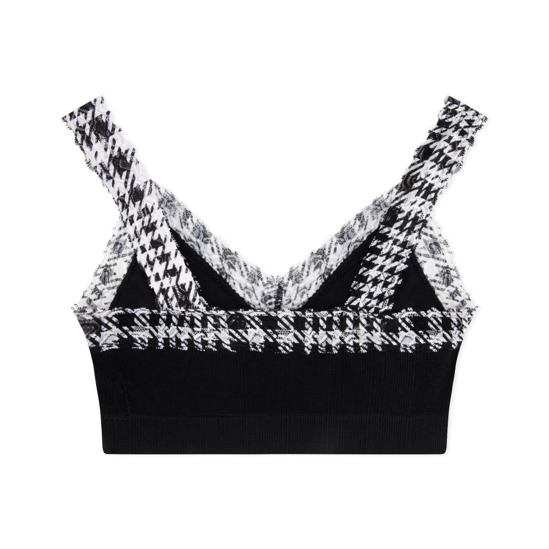 René Rofé Printed Jam reggiseno comfort blu motivo leggero