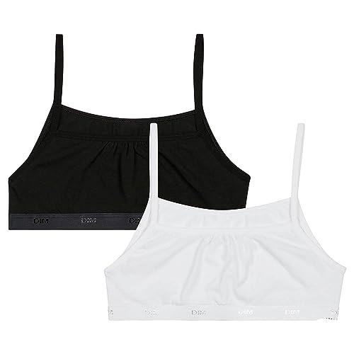 Dim Les Pockets Ecodim reggiseno bambina x2 10 anni nero