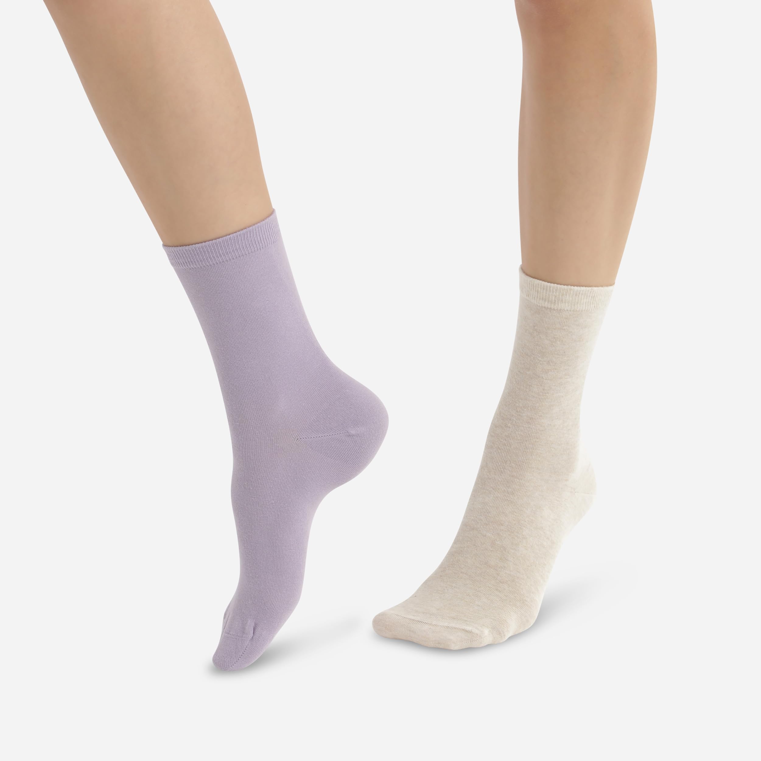 DIM Cotton calzini donna x2 35-38 tallone rinforzato