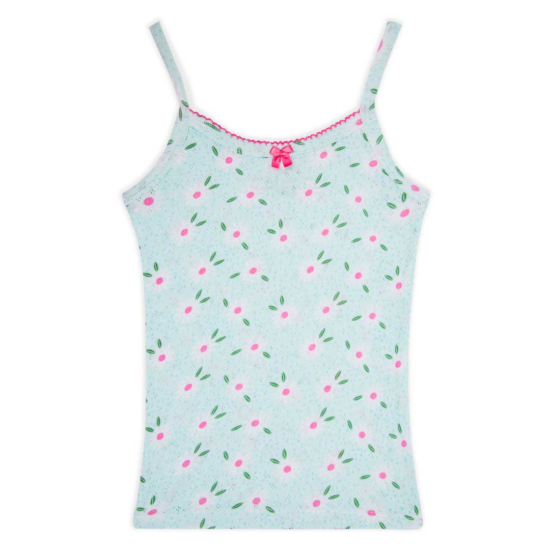 René Rofé 4 Pack Girls Camisoles canottiera cotone unicorno 2T