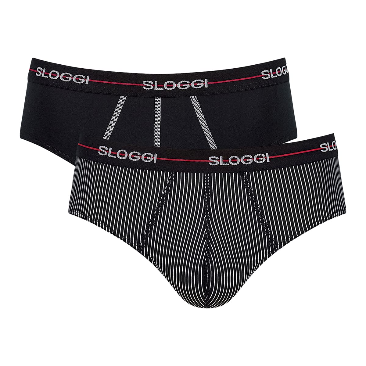 sloggi Men Start Midi boxer uomo 2 pezzi cotone
