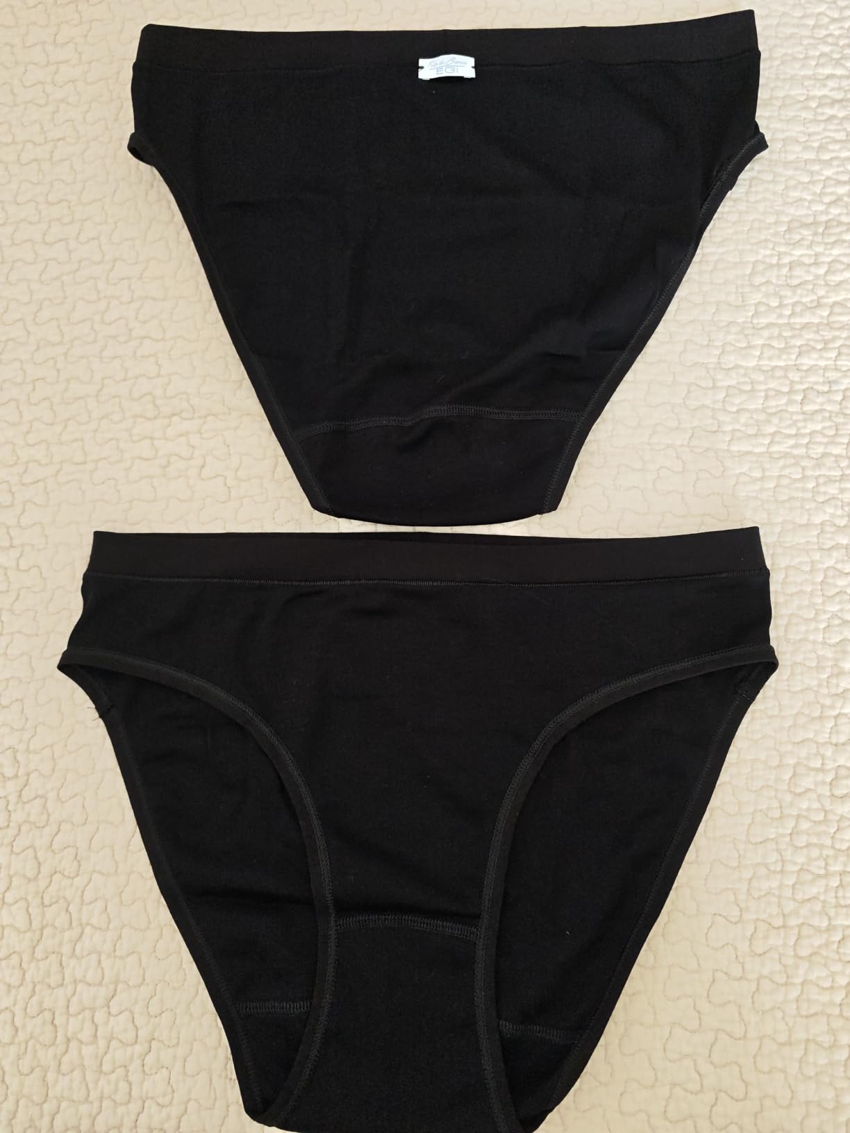 EGI 5050 slip midi donna XL x2 puro cotone filo di Scozia