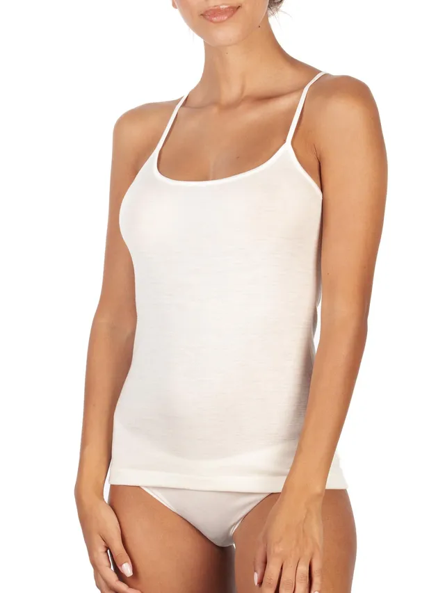 Egi Art. 140 canotta donna bianco XS lana e seta