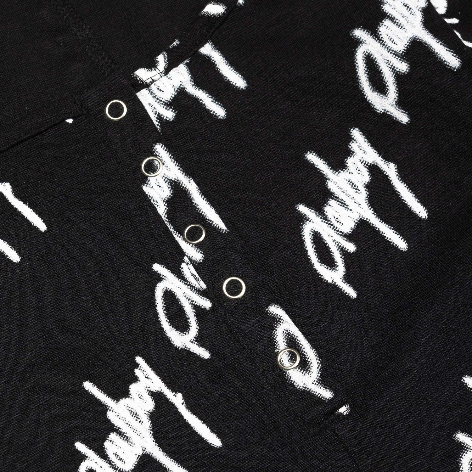 Playboy Graffiti Script playsuit donna cotone bottoni