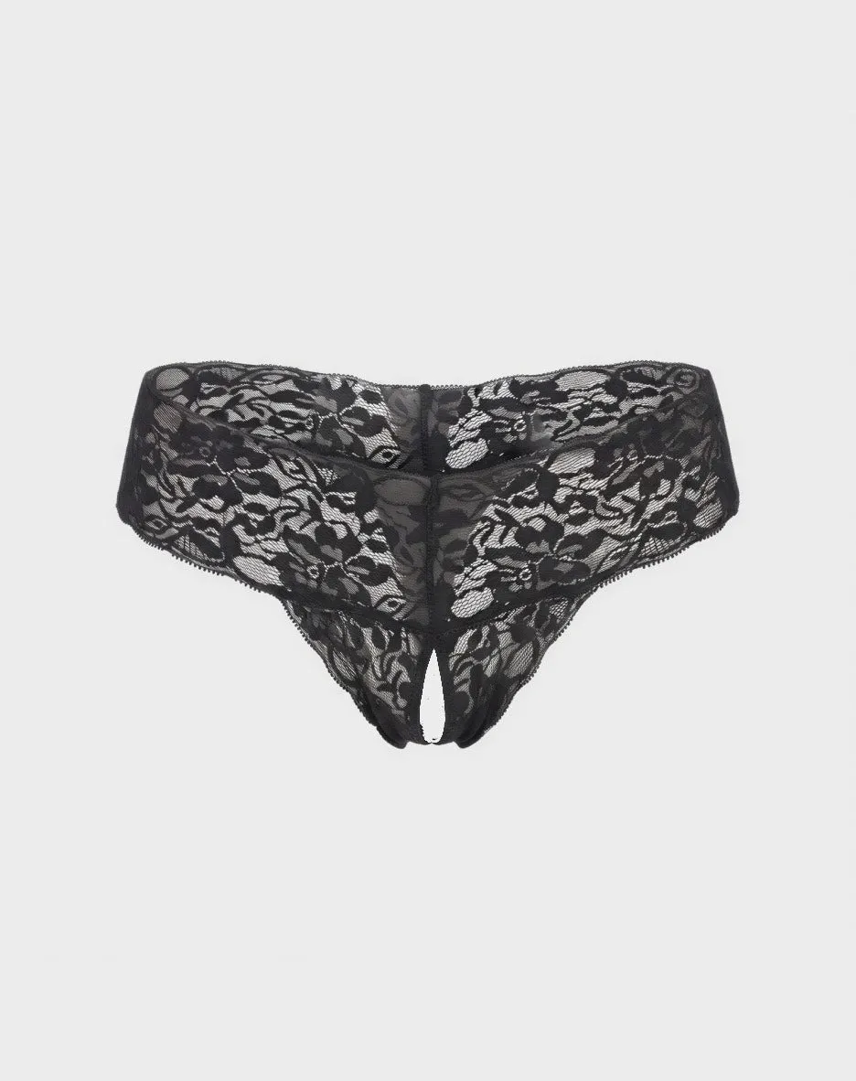 René Rofé Play With Me Crotchless perizoma aperto in pizzo