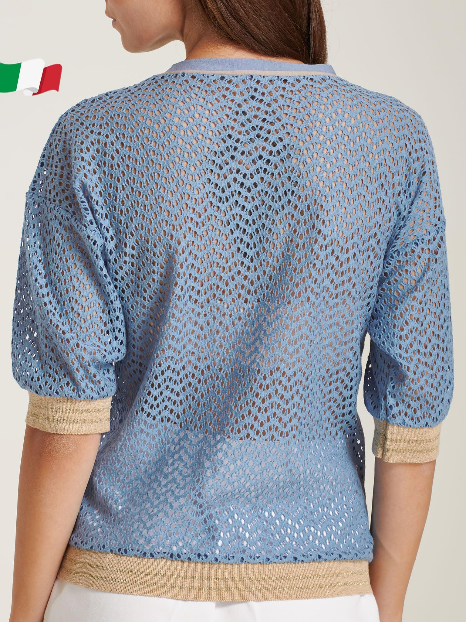 Egi Art. 5015 Maglietta Cotone Traforato