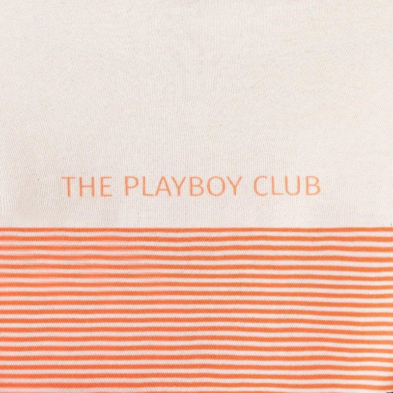 Playboy VIP Club Drop Stripe Felpa Quarter Zip 100% cotone