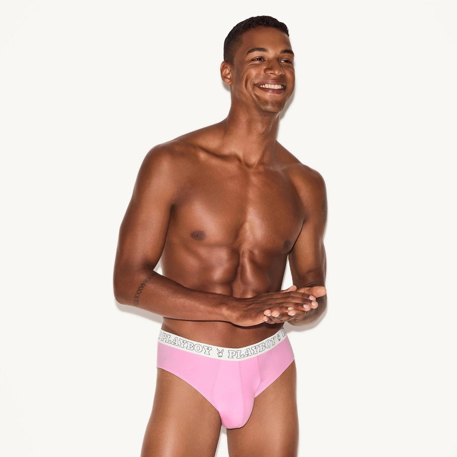 Playboy Essentials slip uomo modal arancione