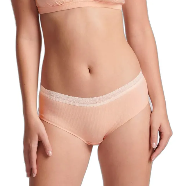 sloggi GO Ribbed Slip Hipster Donna x2 Cotone Bio