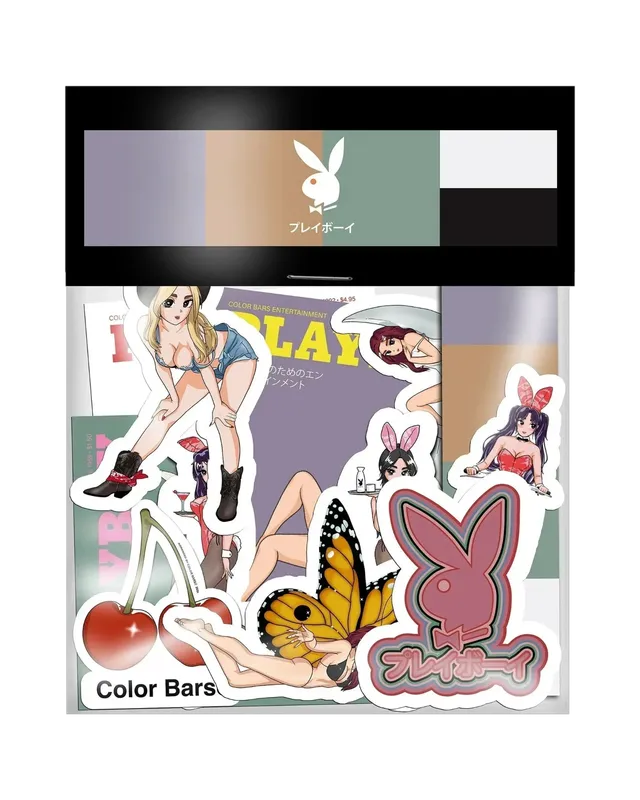 Playboy Tokyo Club 3.0 Set Sticker 17 Pezzi