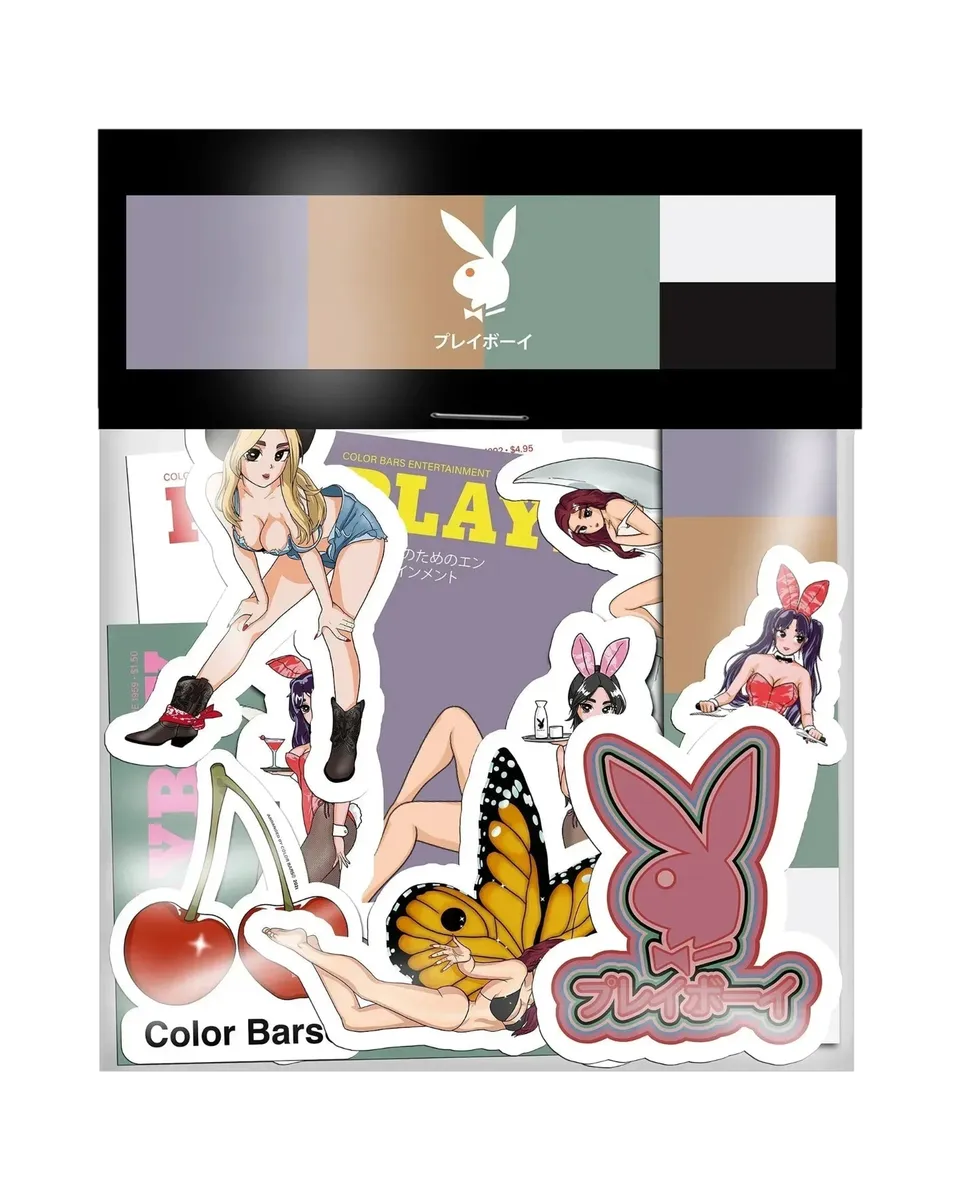 Playboy Tokyo Club 3.0 Set Sticker 17 Pezzi