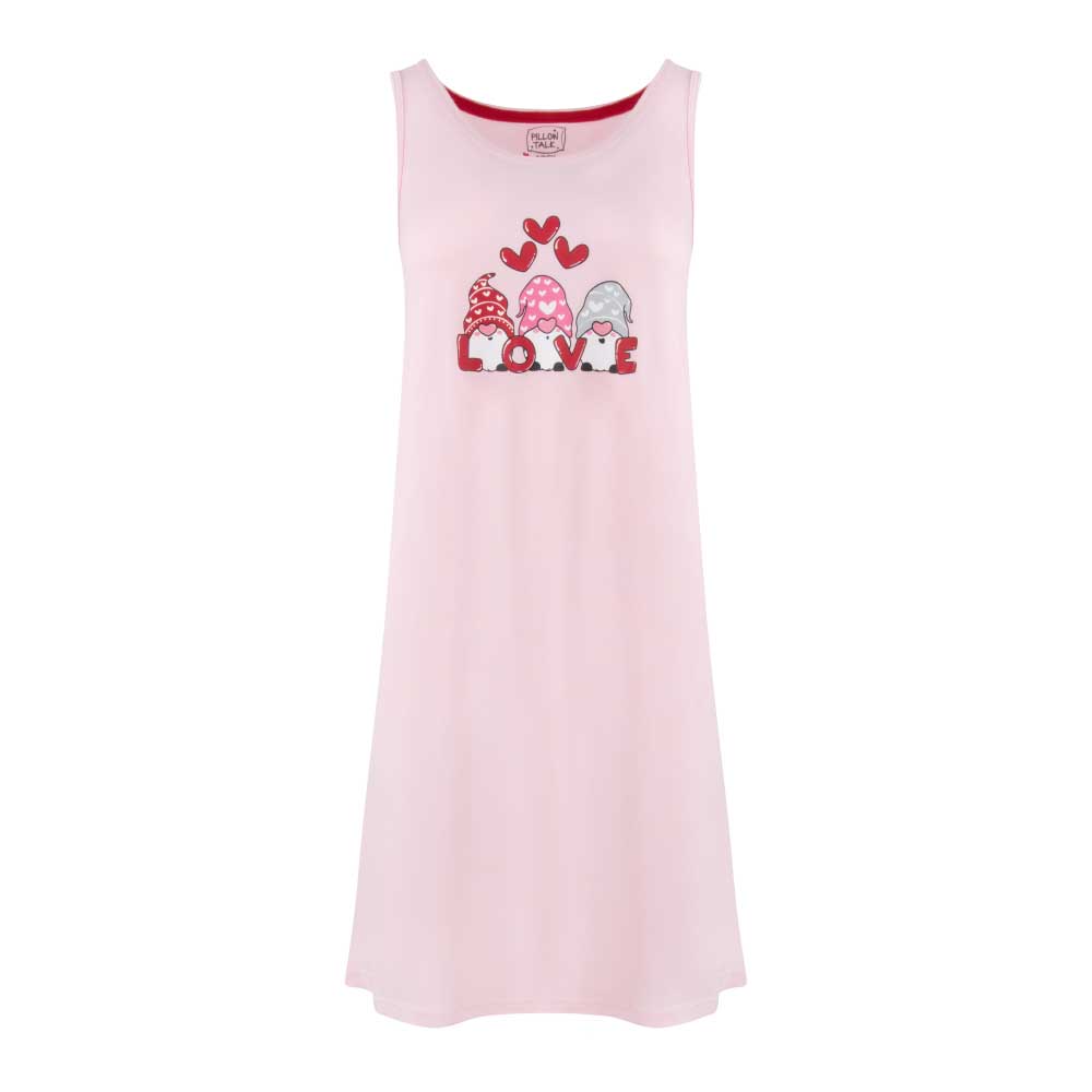 René Rofé Butter Soft Chemise camicia notte cuori +mask