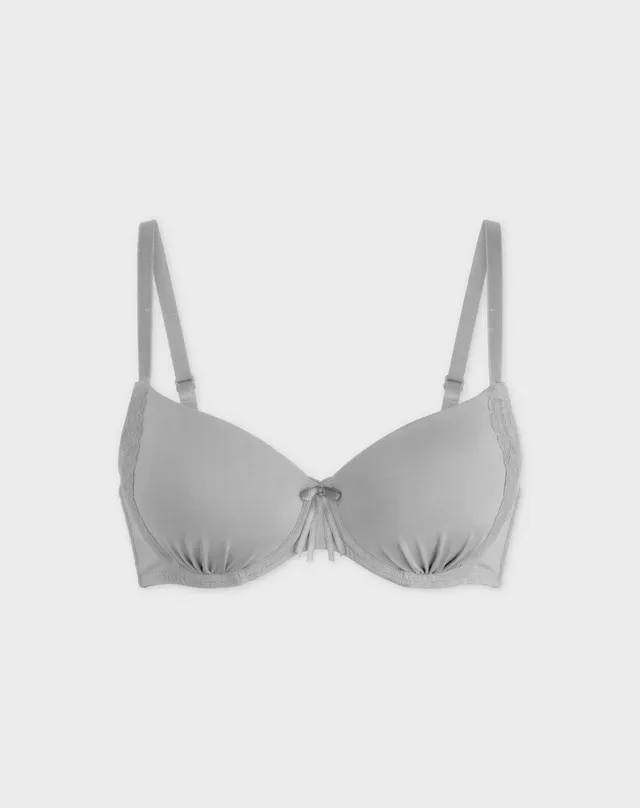 René Rofé Red Carpet Ready Reggiseno Push Up Grigio 34B