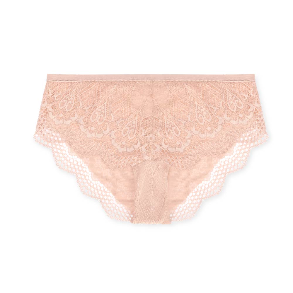 René Rofé Embrace It slip hipster pizzo taupe cotone