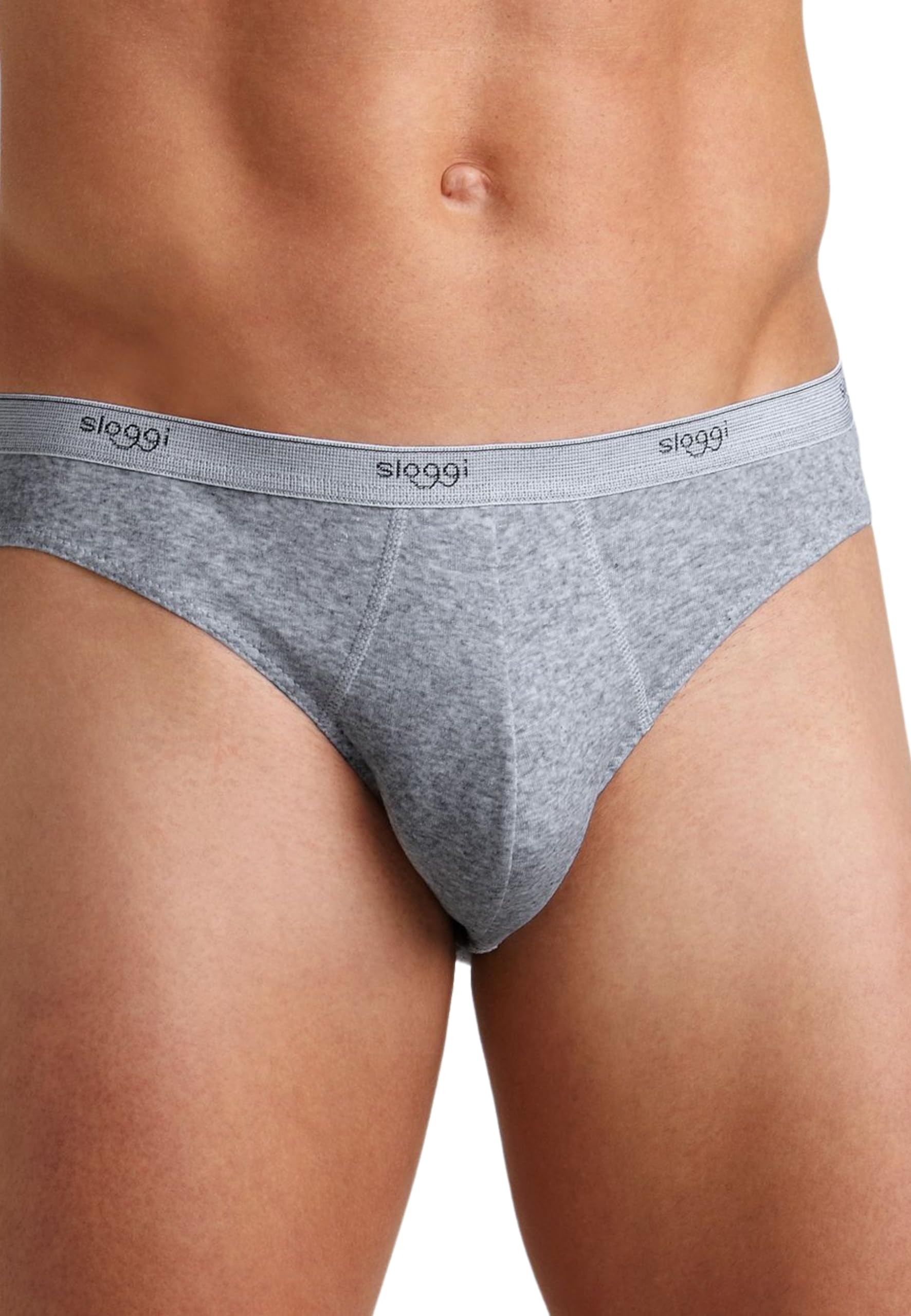 sloggi Basic Mini slip uomo 56 multicolore Black Combination cotone