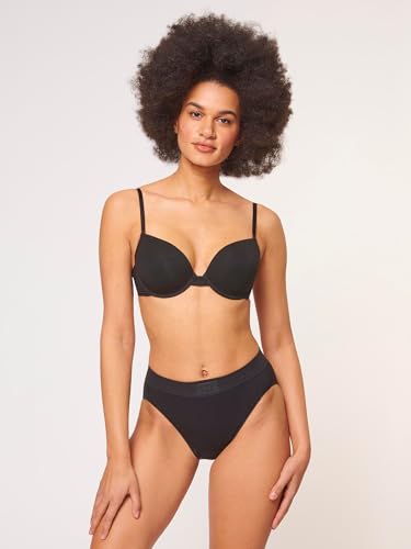 Sloggi Double Comfort Tai 2P Slip 38 Nero Cotone Morbido