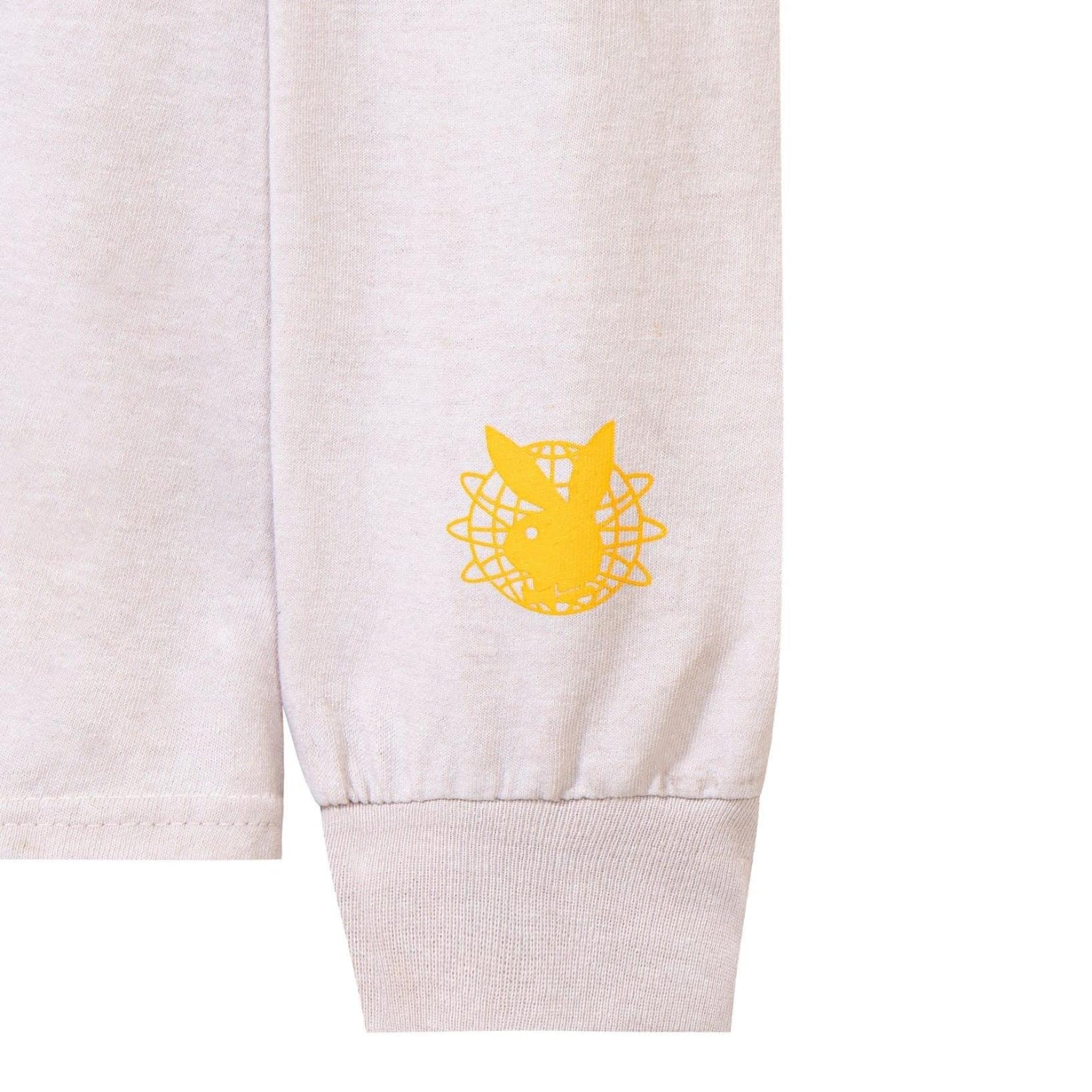 Playboy Au Naturel Megan Moore maglia tie-dye blu