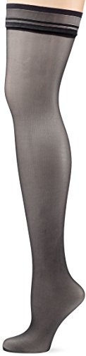DIM Sexy autoreggenti donna S fascia silicone trasparenti
