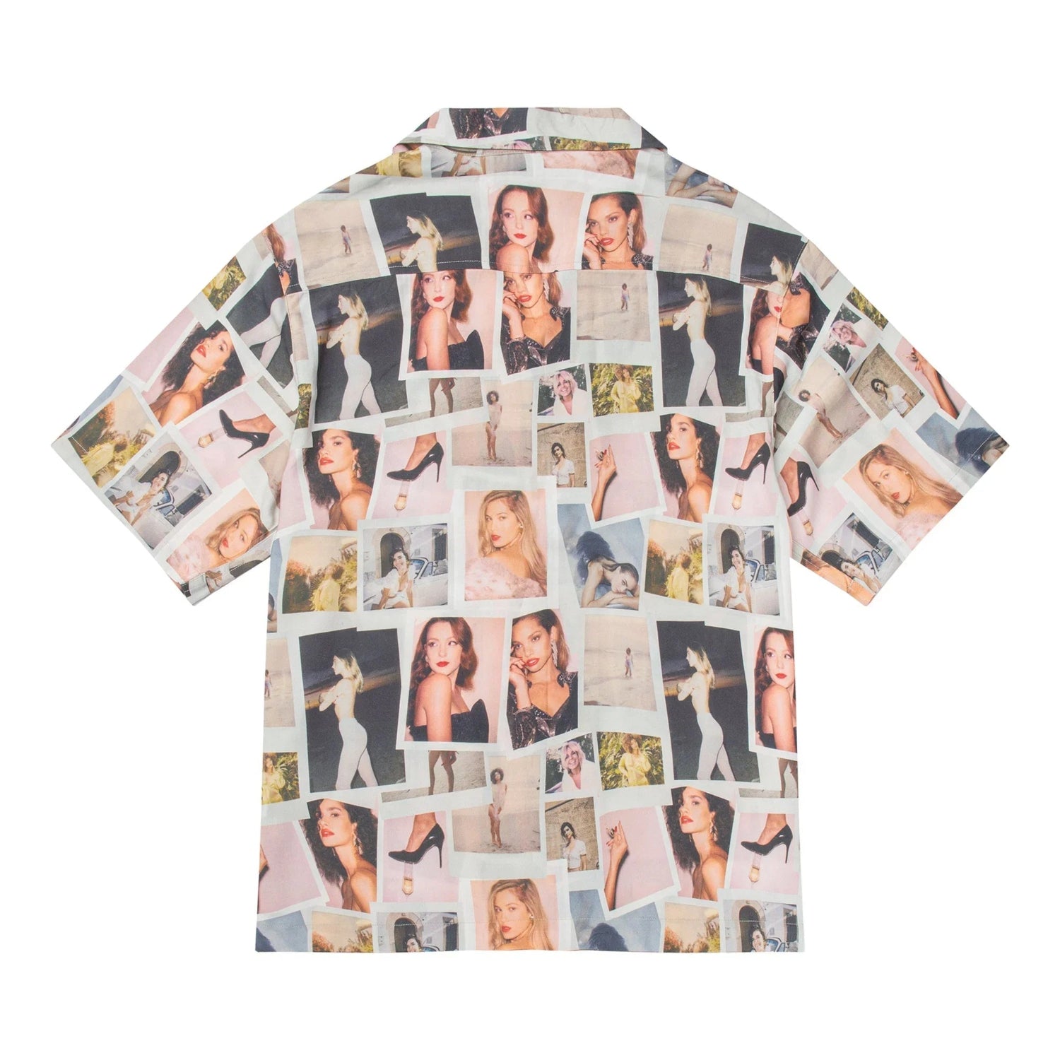 Playboy Playmate Polaroid camicia uomo multi rayon manica corta