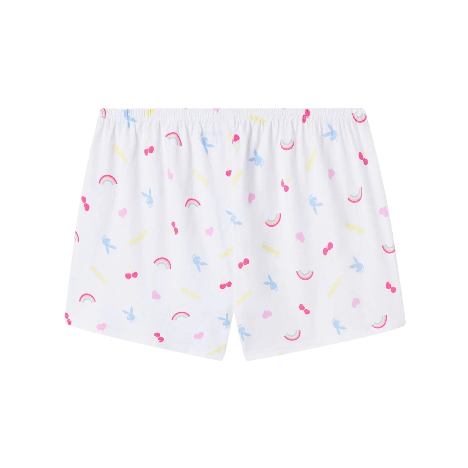 Playboy Dream Lounge Shorts bianchi vita alta donna