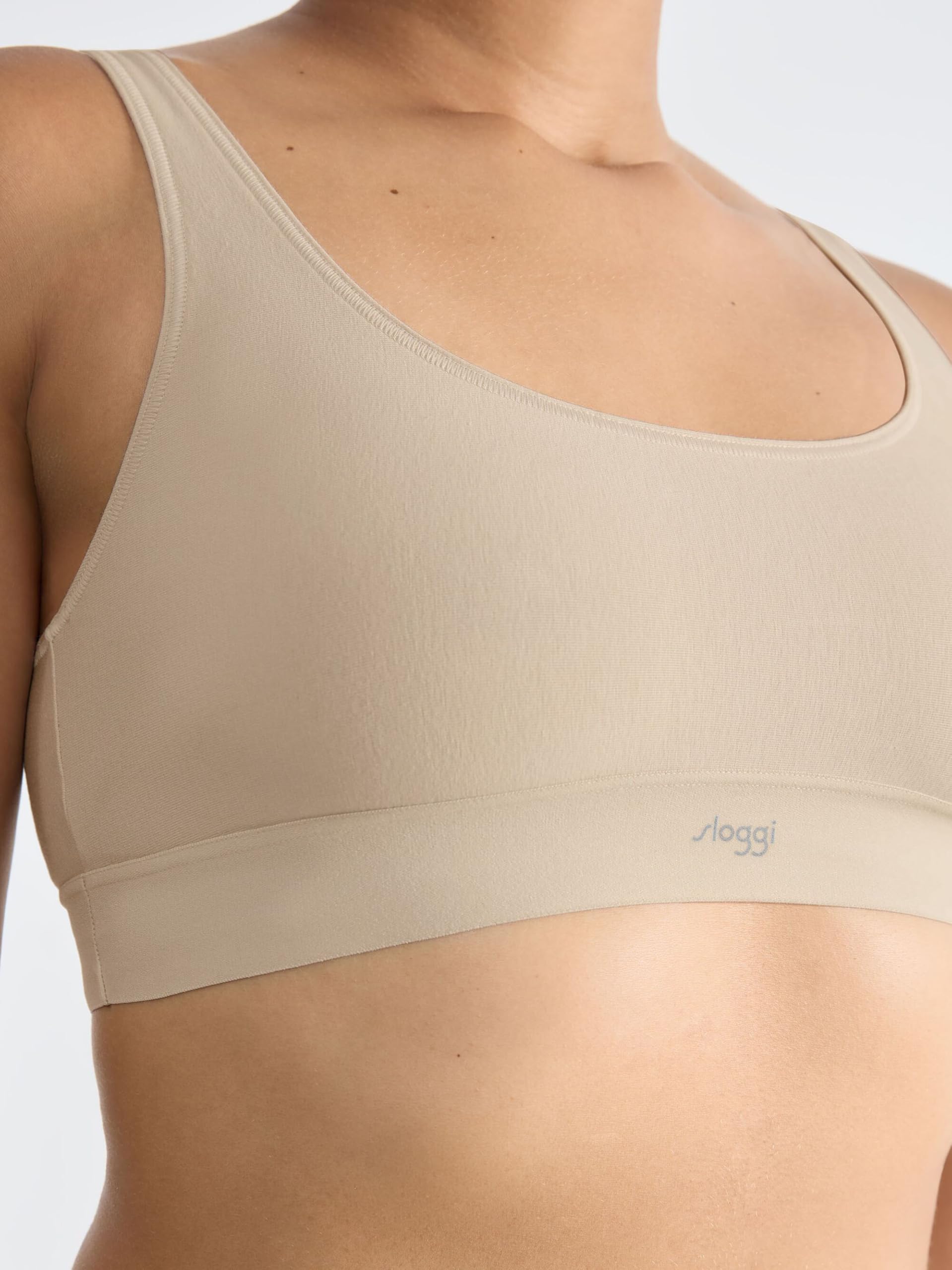 Sloggi Ever Ease Top Bra Reggiseno Pacco da 1 Cotone Morbido