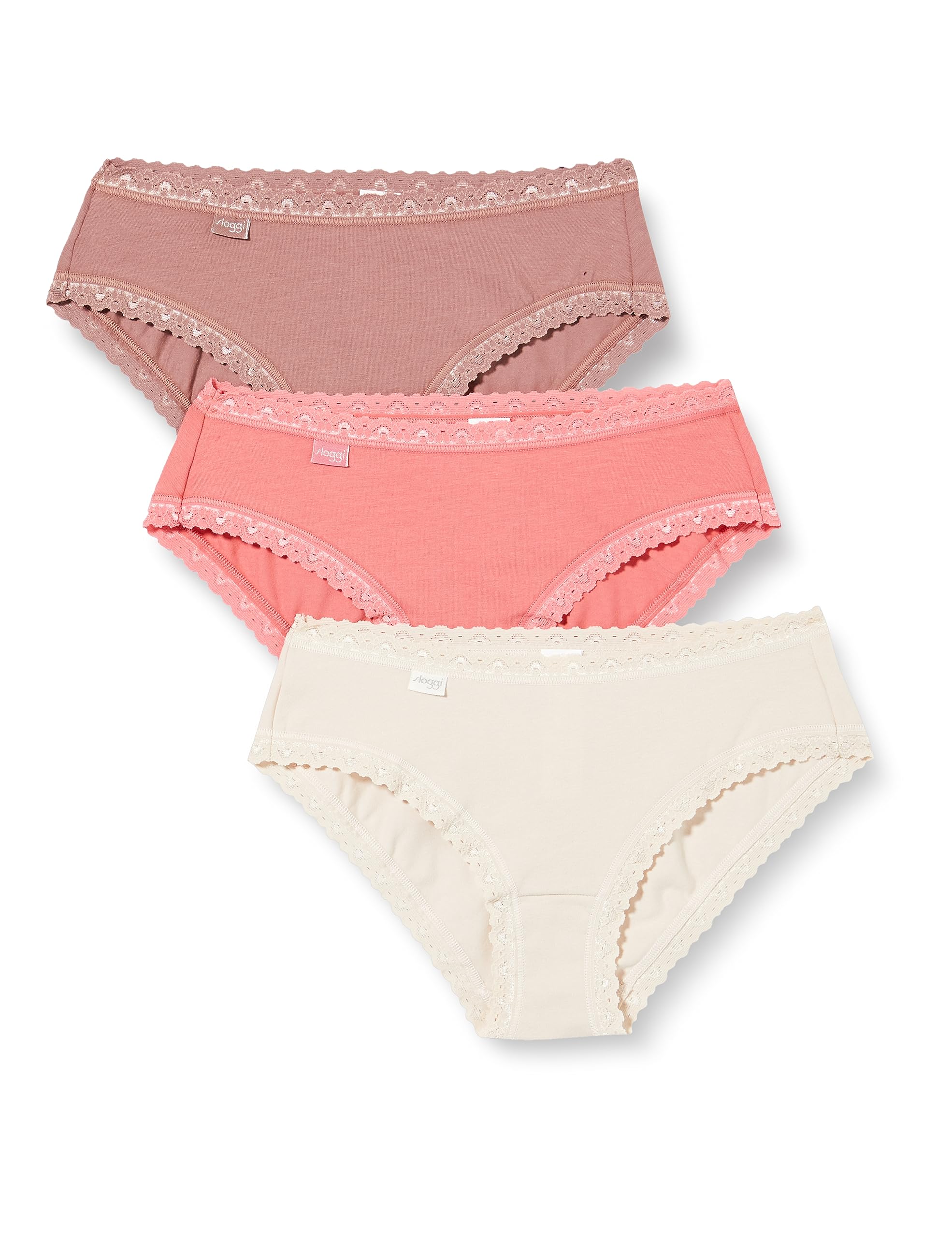sloggi 24/7 Weekend Hipster slip donna 3 pezzi cotone