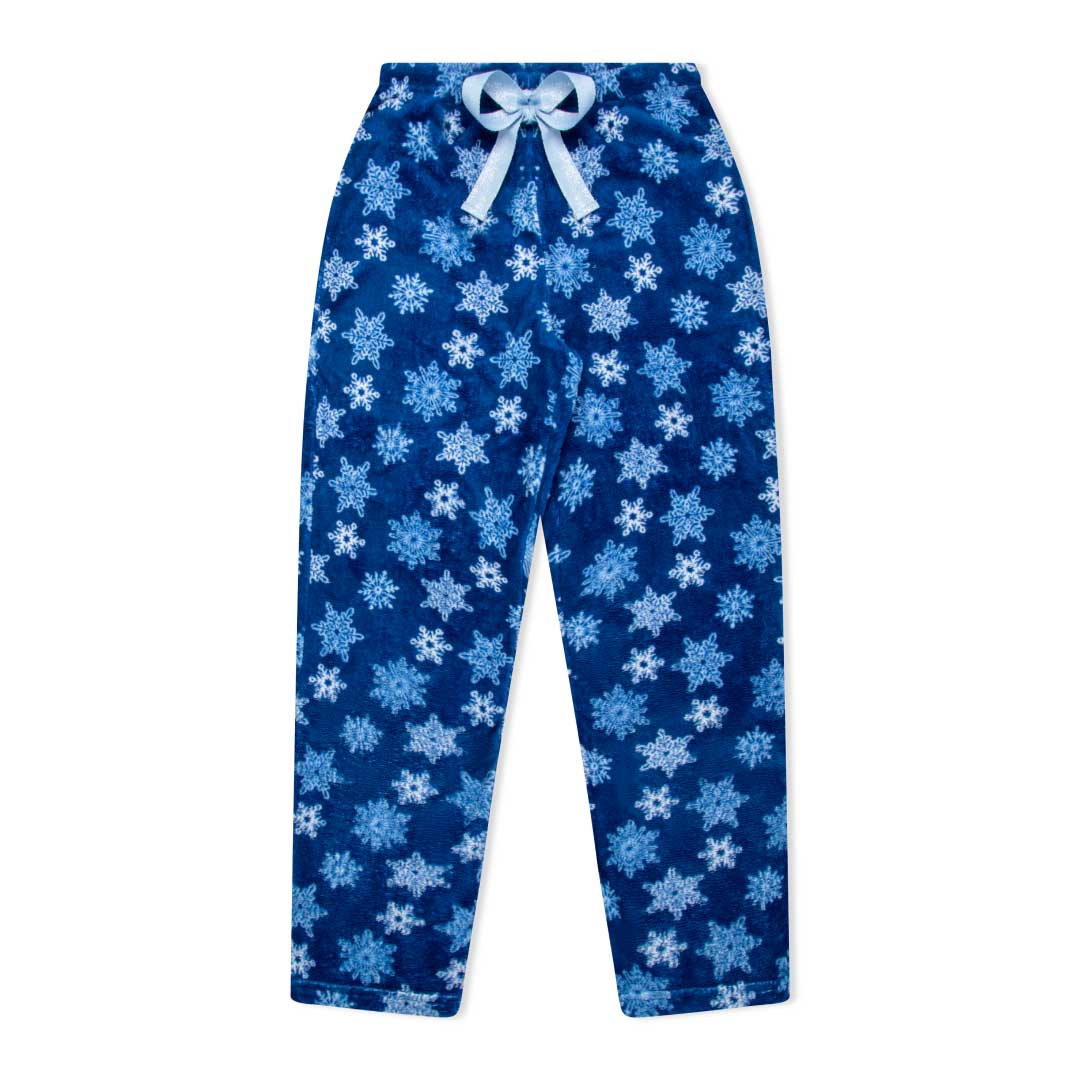 René Rofé pantaloni pigiama pile 2 pezzi cani fiocchi