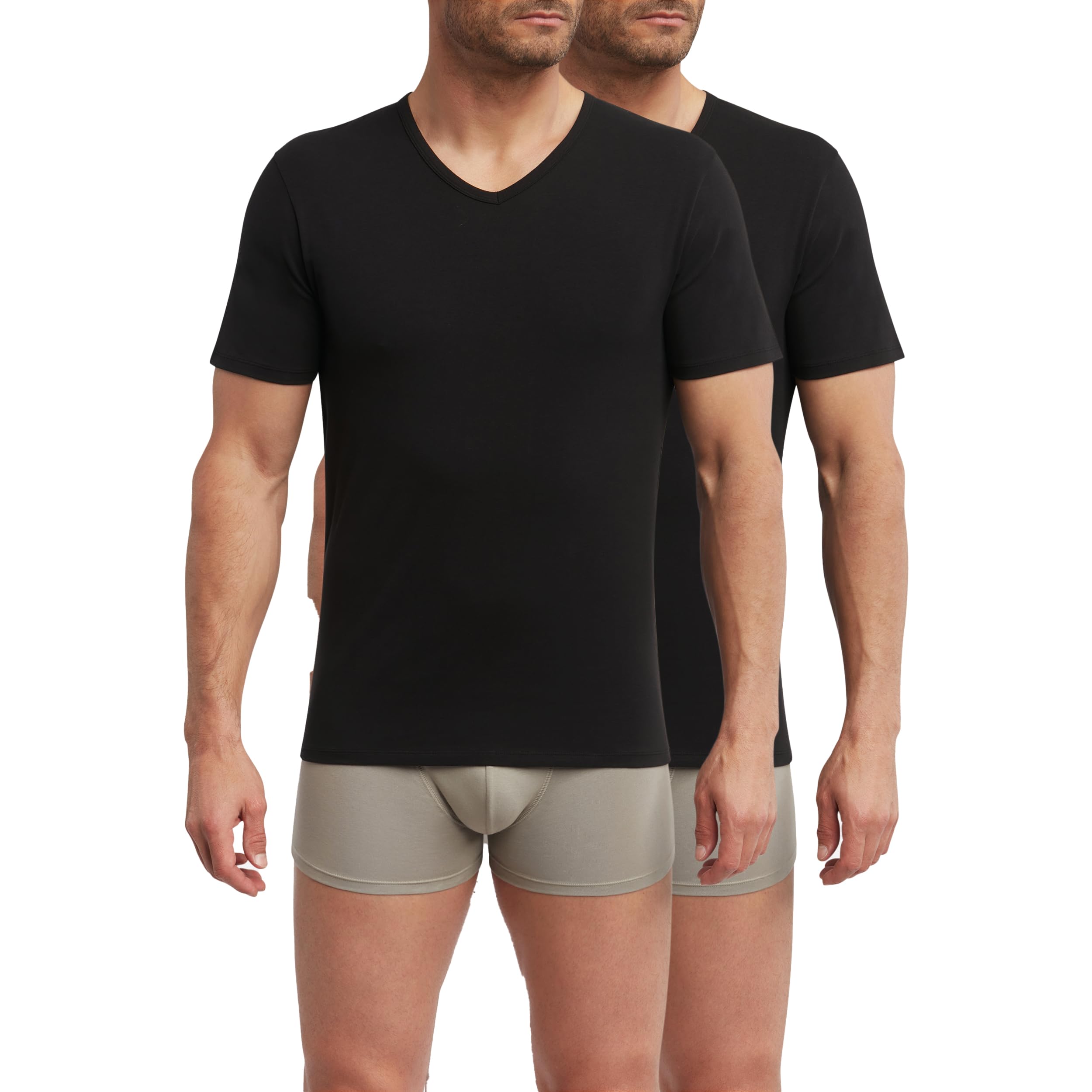 DIM Active Sport T-Shirt Uomo Bianco M Cotone x2