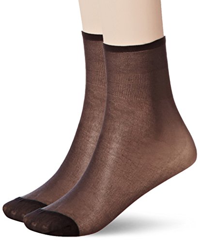 DIM Sublim Voile Brillante calzini donna x2 nero velati