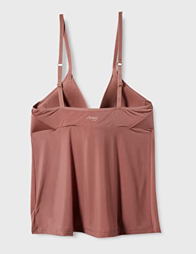 Sloggi WOW Comfort 2.0 bra shirt donna cacao senza ferretto