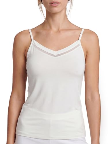 Egi Art. 2504 Canotta Donna Bambù Bianco S-M con Inserto