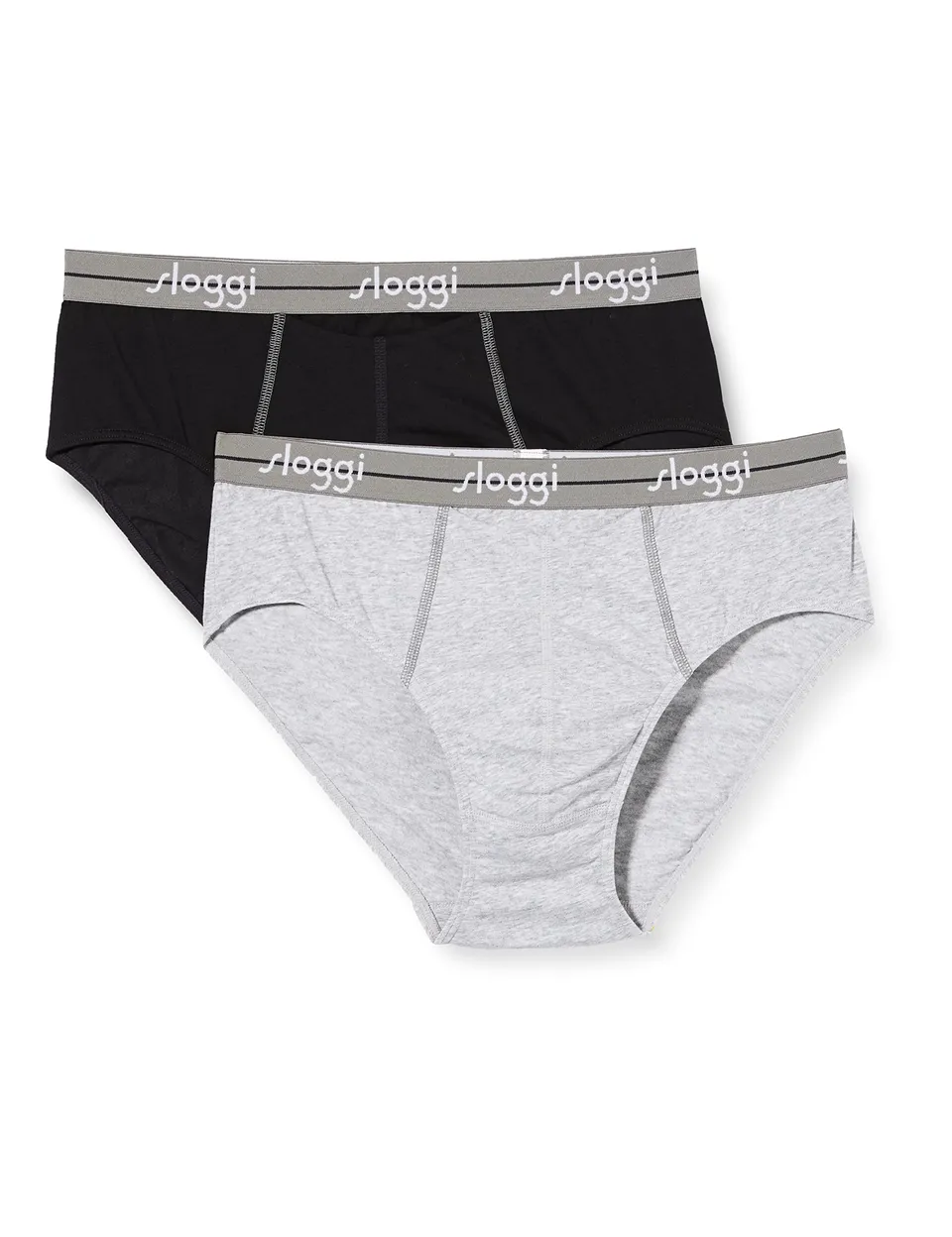 Sloggi Men Start Ho Midi C2P boxer uomo x2 L grigio