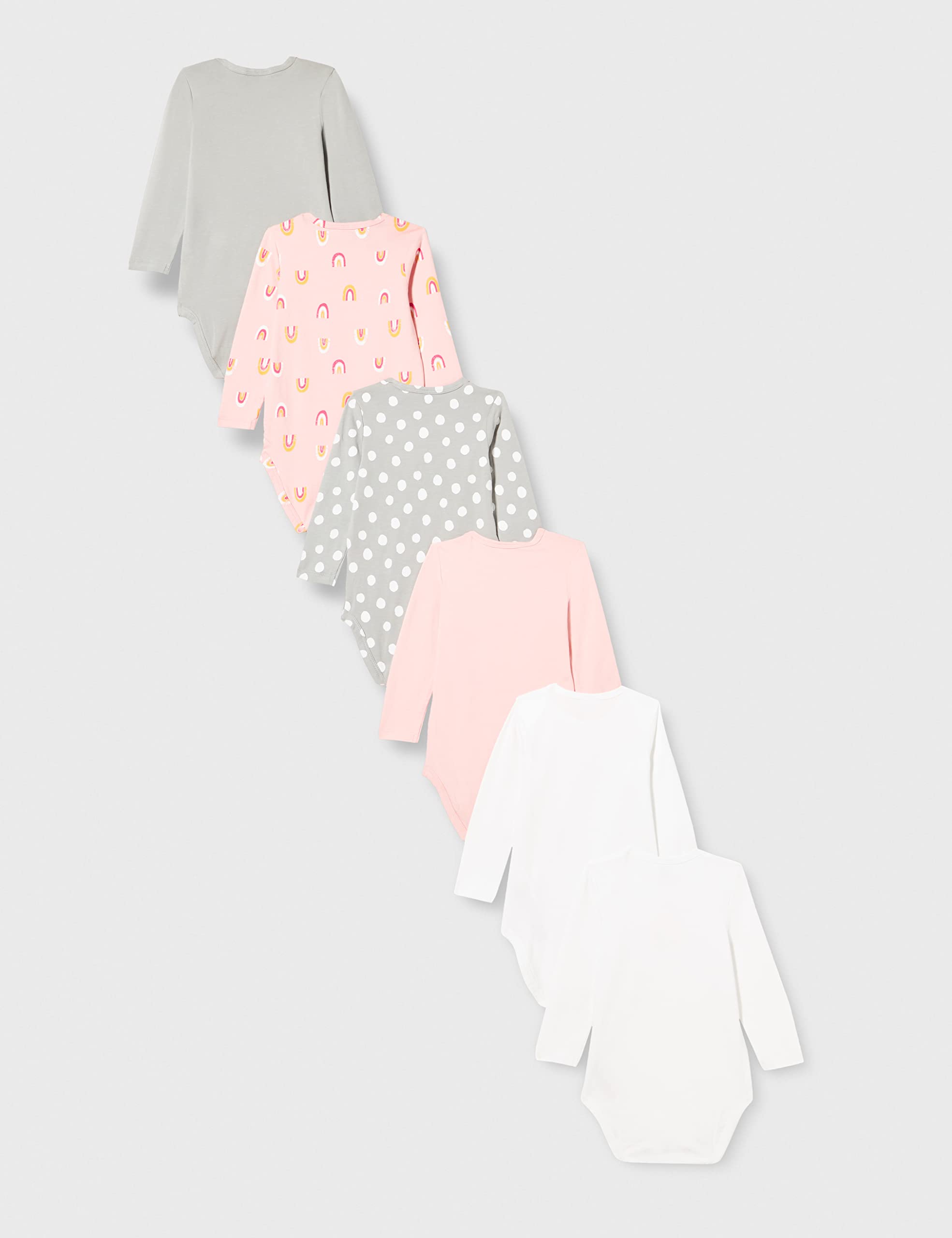 Dim Baby set 6 body bimbi cotone bio unisex