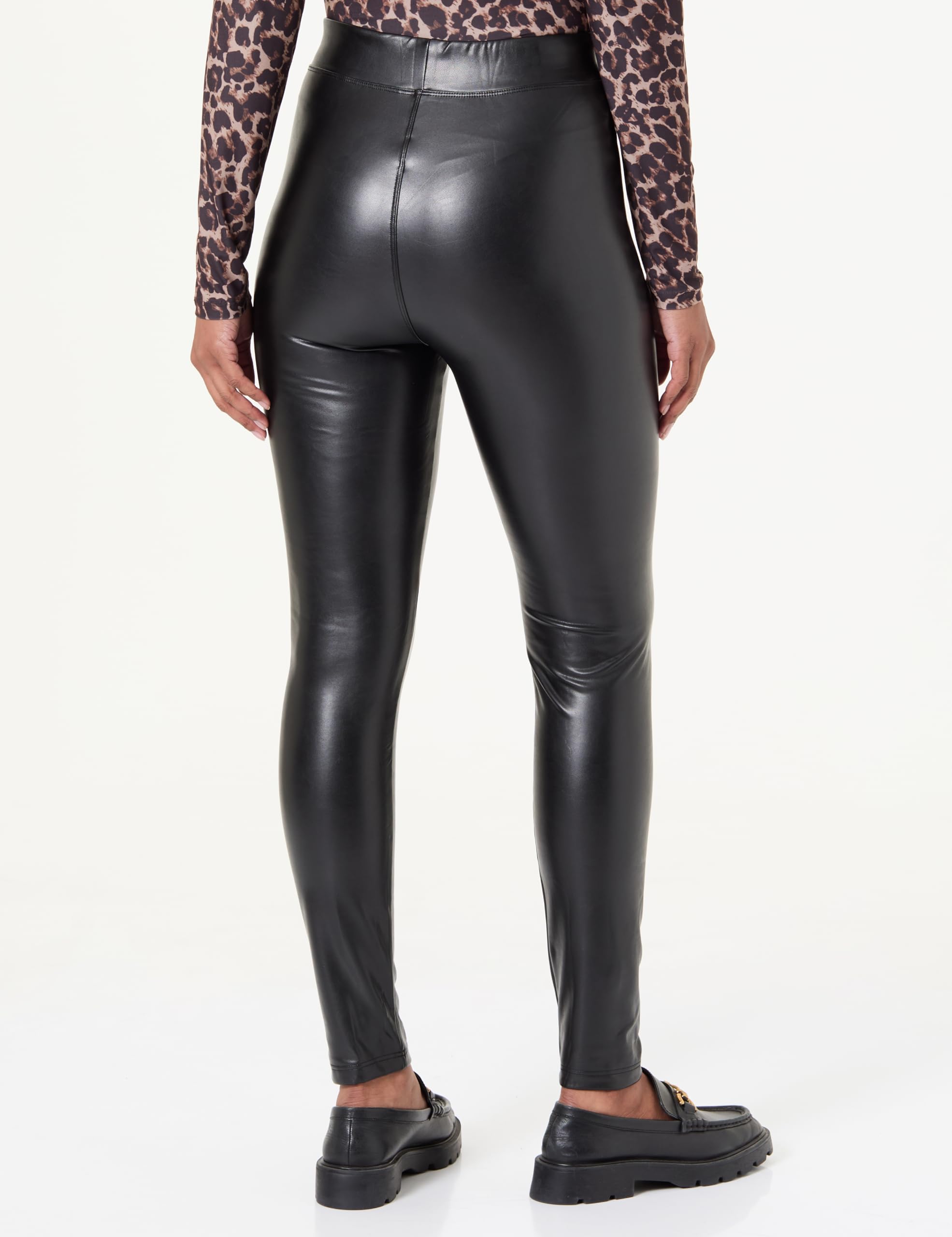 DIM Relax & Go Leggings Effetto Pelle Donna x1