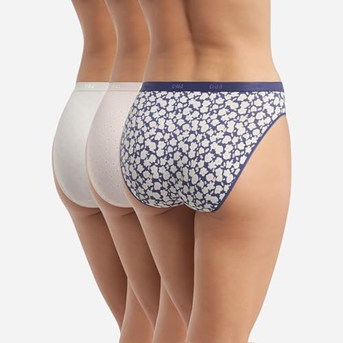 DIM Pockets slip donna x3 rosa S cotone elasticizzato