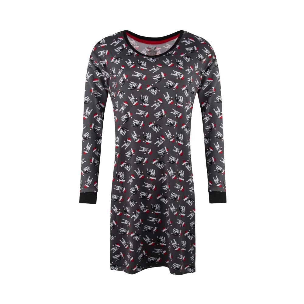 René Rofé Butter Soft Sleepshirt camicia notte con calzini