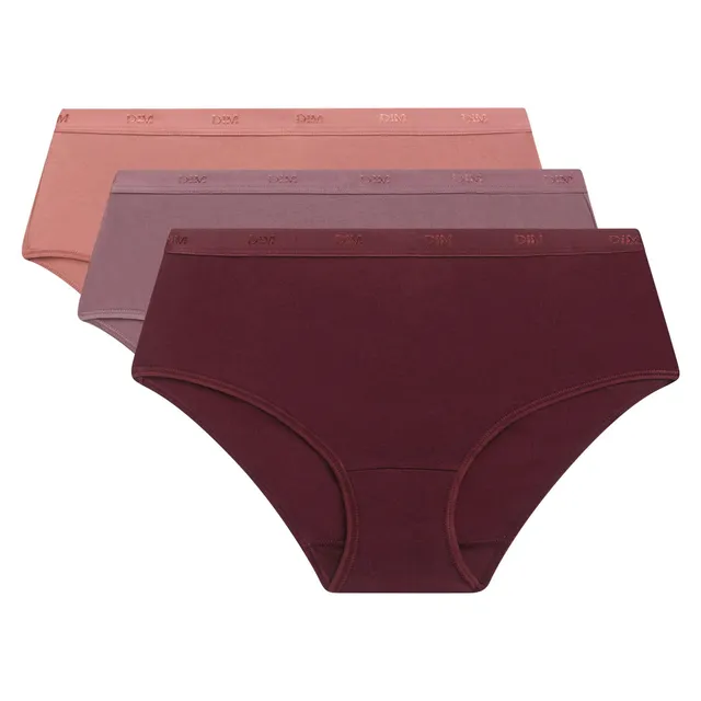 DIM Les Pockets Ecodim culotte cotone x3 S