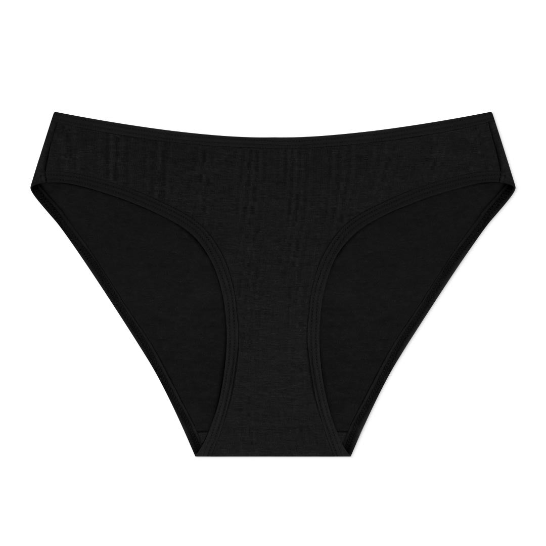 René Rofé Cotton Spandex slip bikini nero M