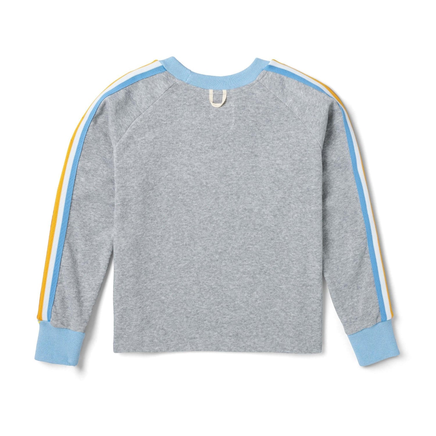 Playboy Cropped Warmup felpa donna cotone varsity