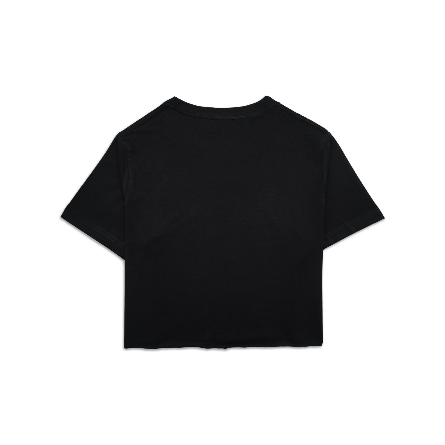Playboy Butterfly Crop Tee maglietta crop bianca in cotone
