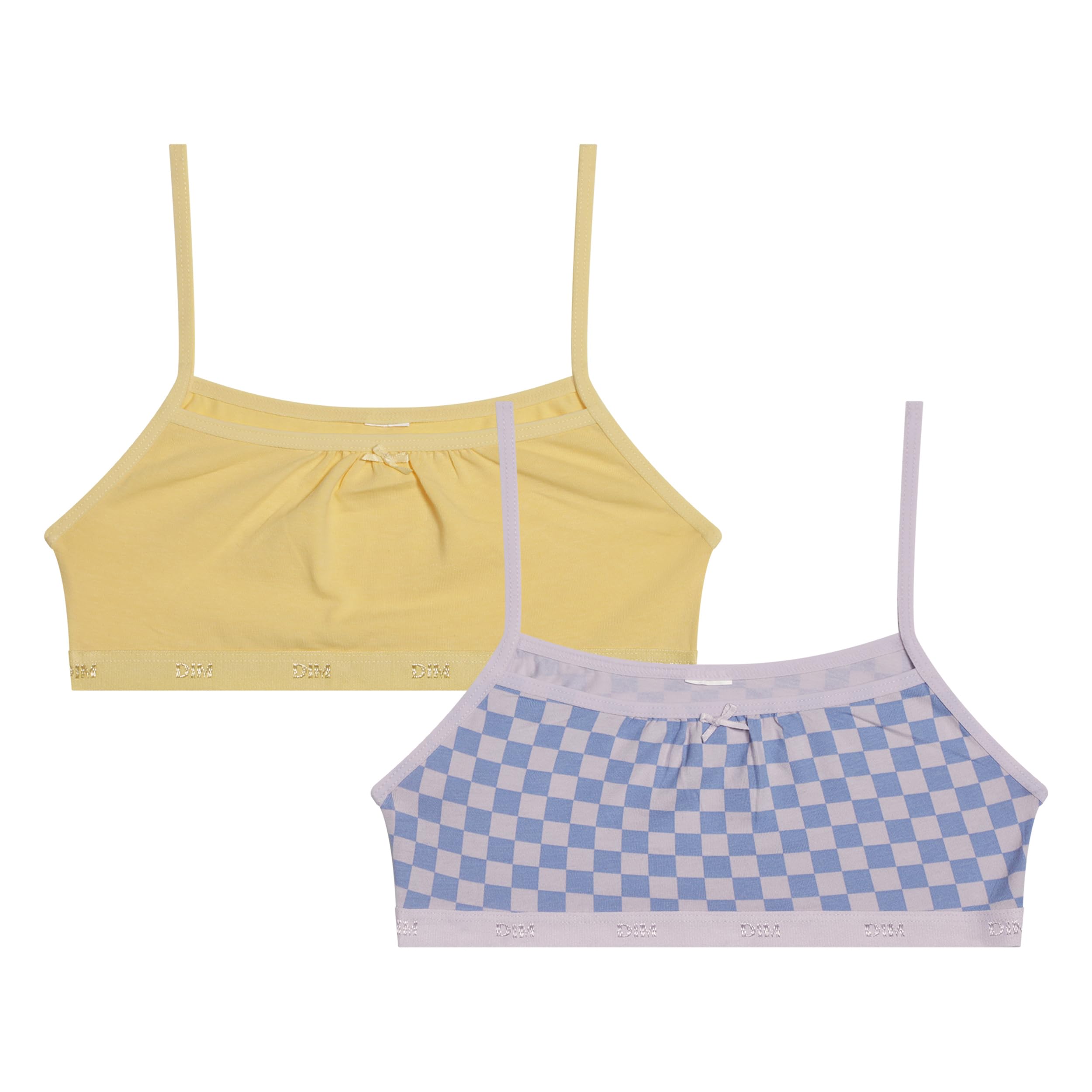 DIM Les Pockets reggiseno cotone ragazza x2