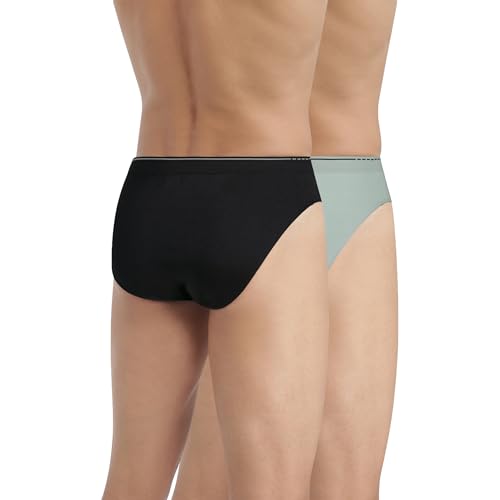 DIM Senza Cuciture Cotone slip uomo x2 sostegno naturale