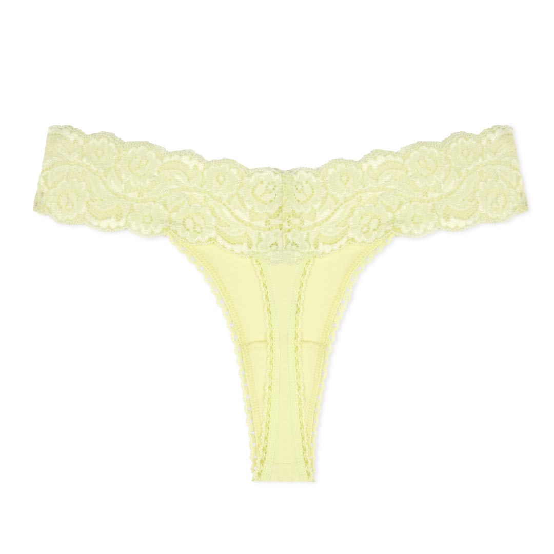 René Rofé Cotton perizoma giallo girasole M cotone