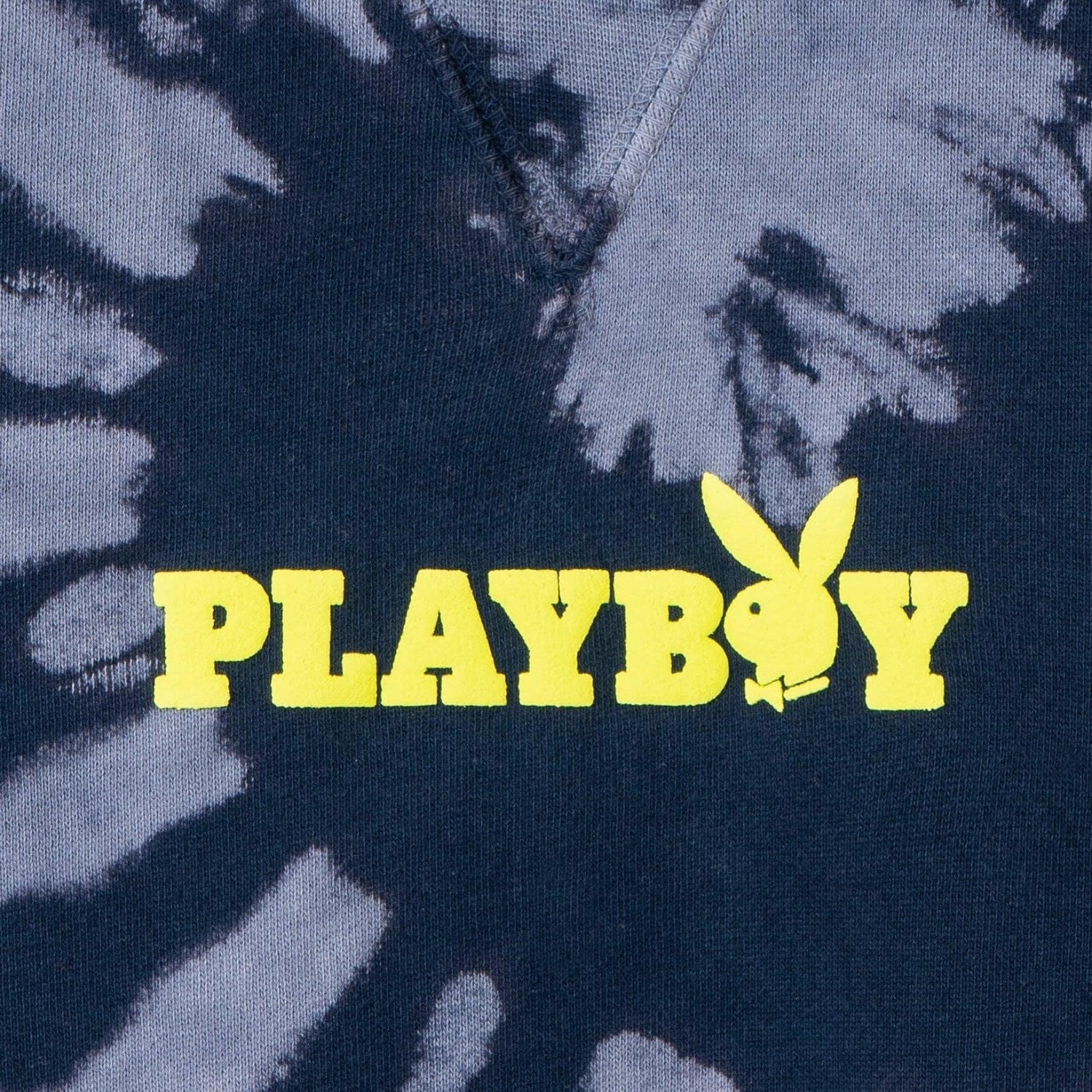 Playboy Au Naturel Tie-Dye felpa girocollo cotone