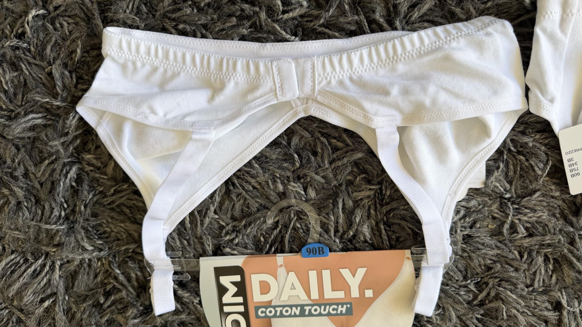 DIM Essentiels reggiseno senza ferretto cotone x2 38B