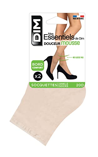DIM Mes Essentiels Delicati calzini donna x2 velati morbidi