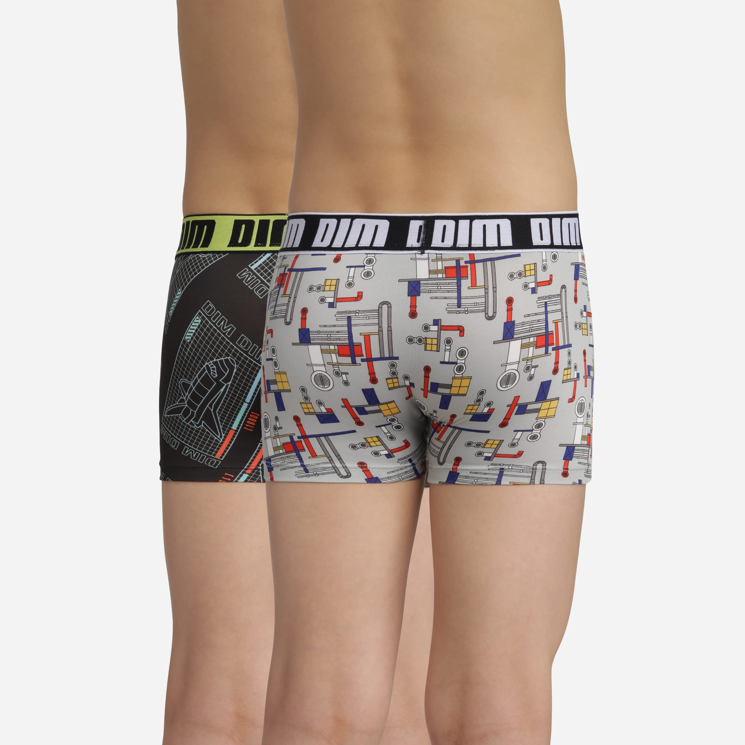 DIM Boxer Ragazzo Microfibra Morbido Pacco da 2