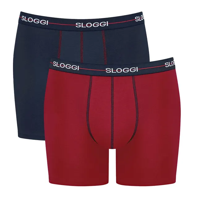 Sloggi Start Short C2P Boxer Uomo x2 Cotone Elasticizzato