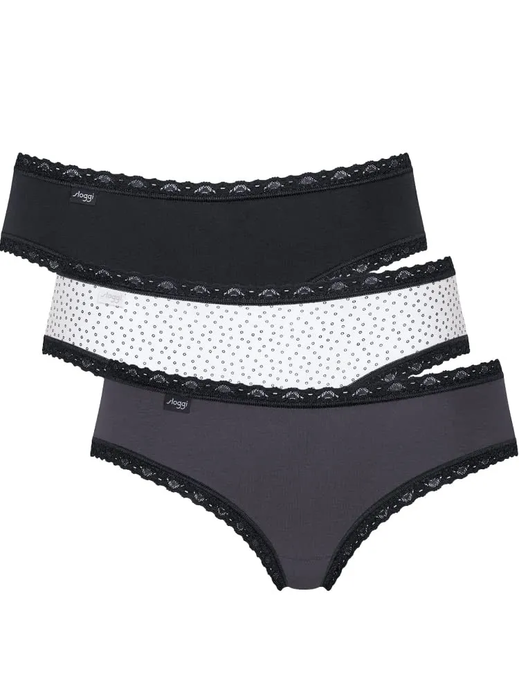 Sloggi Basic+ Brasil slip brasiliana cotone elasticizzato